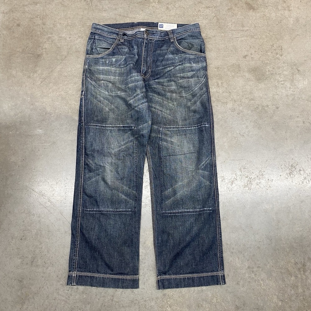 Gap Baggy Contractor Carpenter Jeans Blue Y2K Men's 36x32